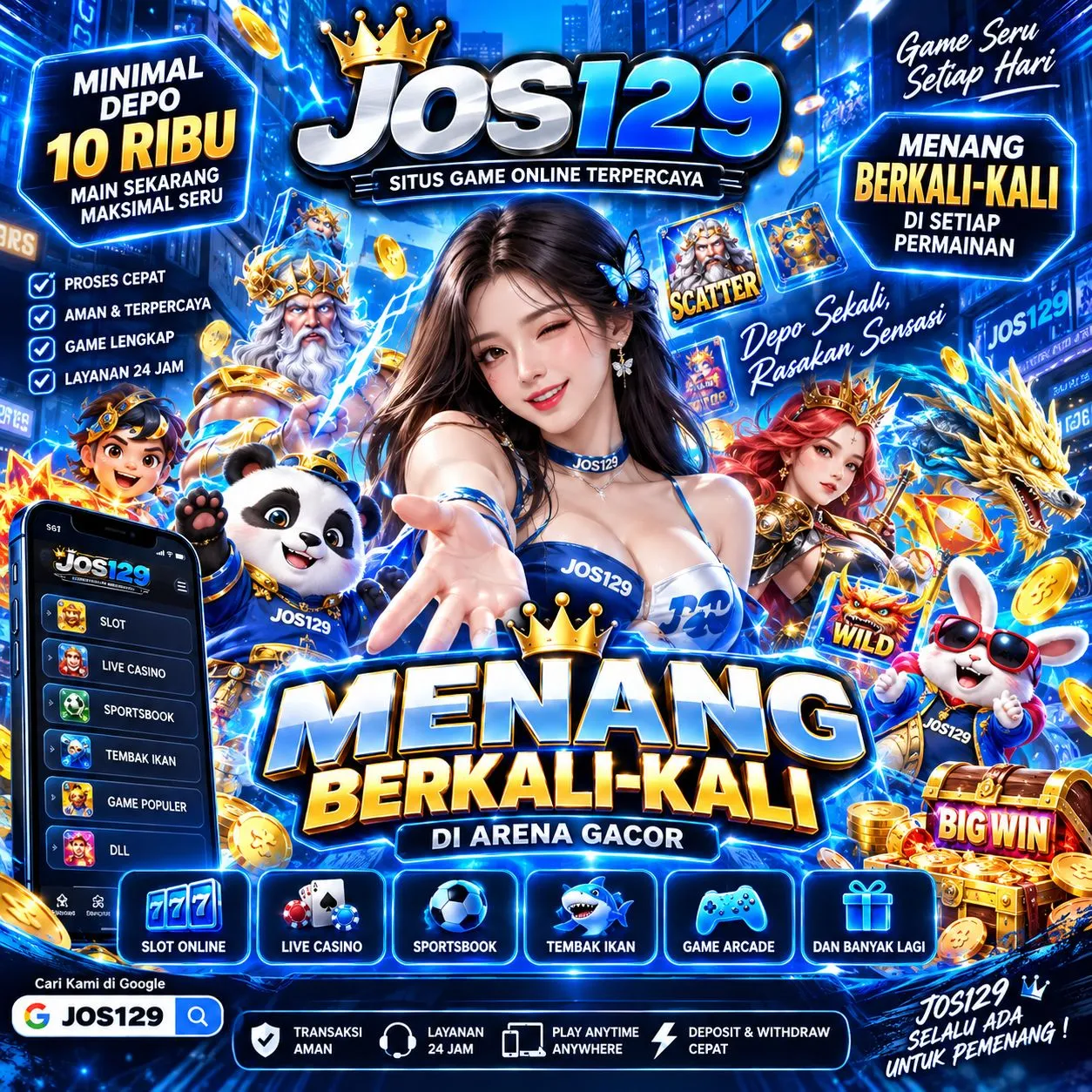 JOS129 Front Black 